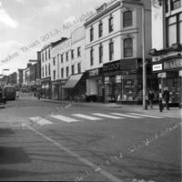 Cheapside and the site of James Taylor's chemist shop